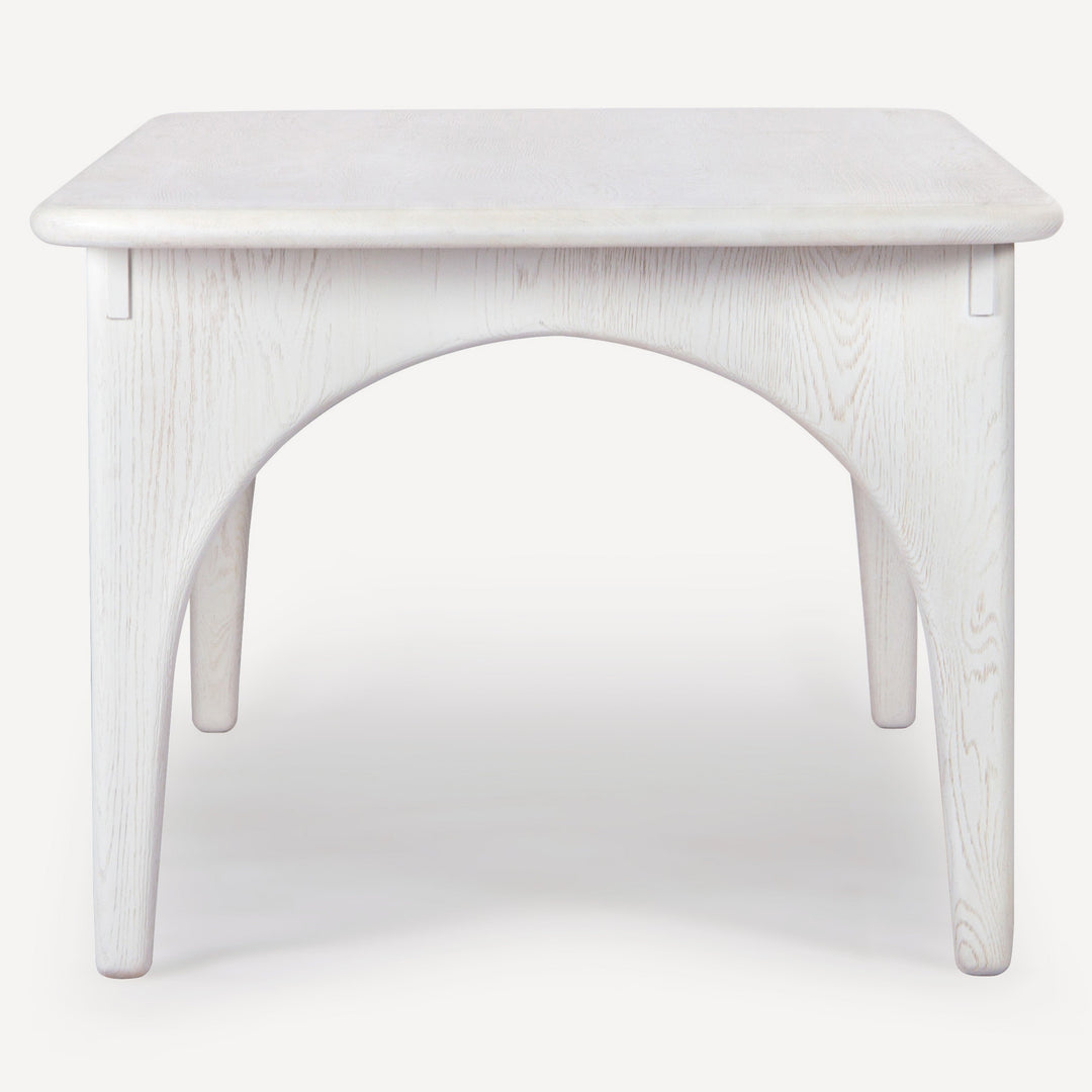 Archway Oak Dining Table - Weathered Finish
