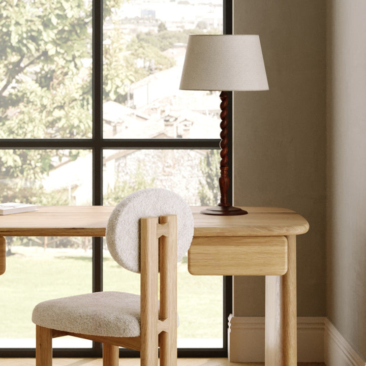 Porto Wooden Twirl Luminaire