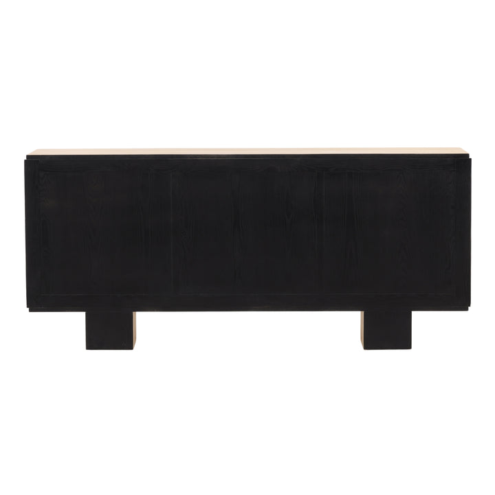 Natural Radiance Sideboard with Integrated Lighting