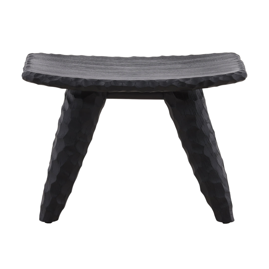 Elegant Espresso Height Chair in Black