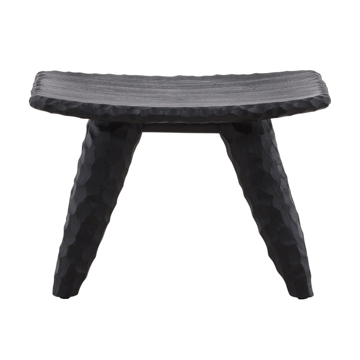 Elegant Espresso Height Chair in Black