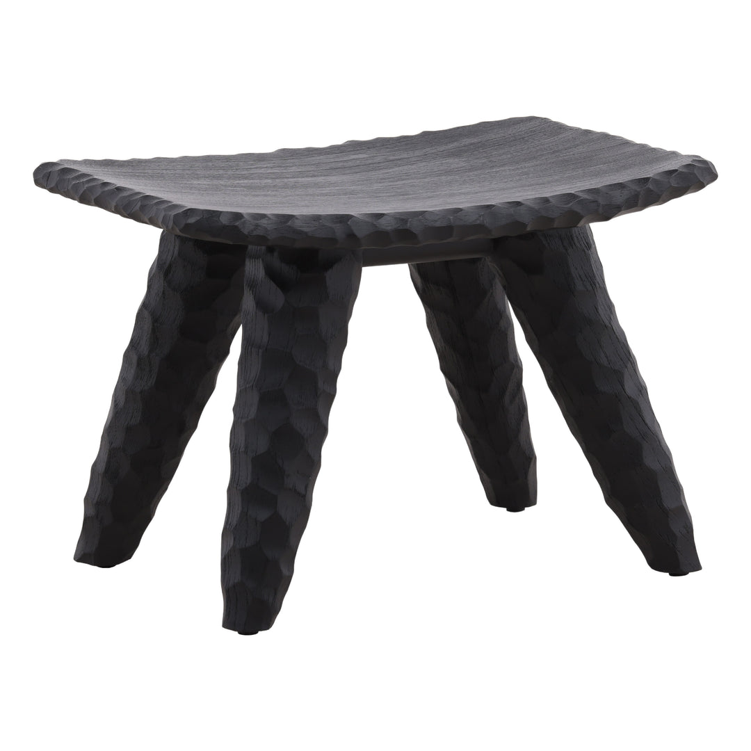 Elegant Espresso Height Chair in Black