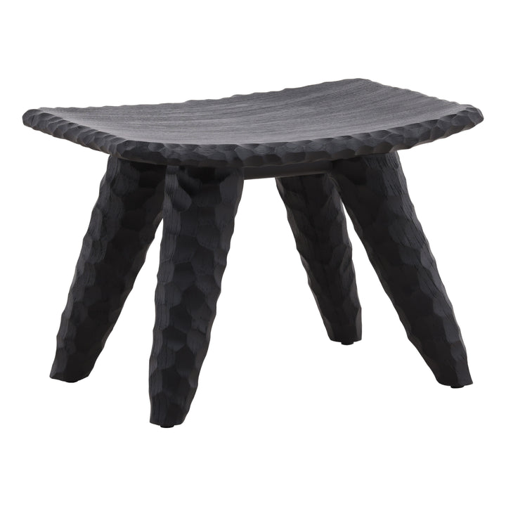 Elegant Espresso Height Chair in Black