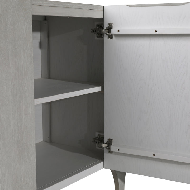 Modern Meadowside Light Grey Storage Console