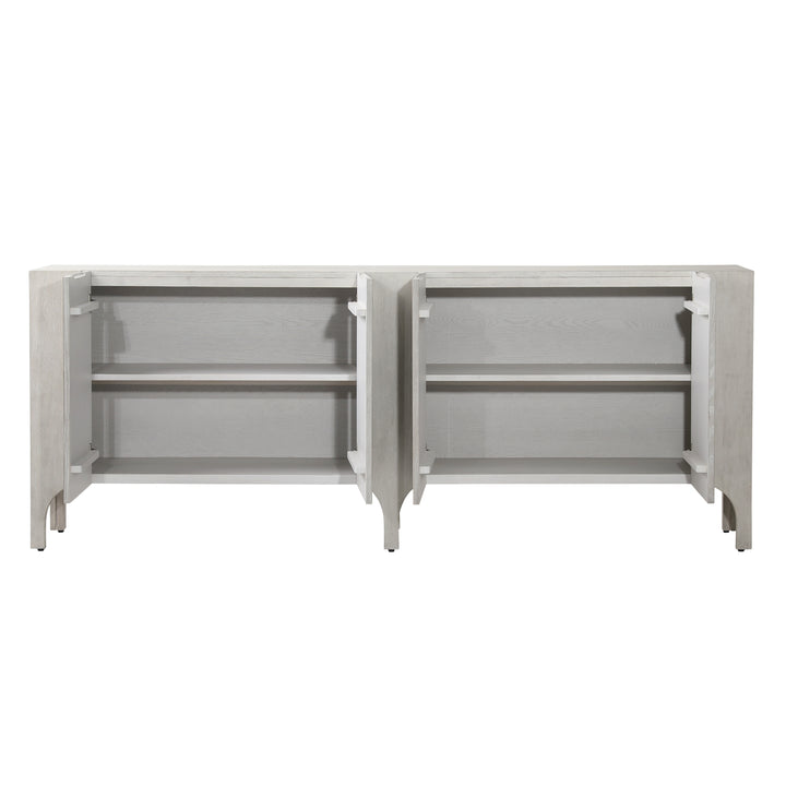 Modern Meadowside Light Grey Storage Console