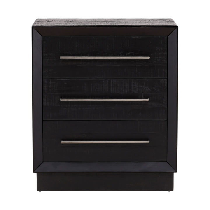 Midnight Dreamer Solid Wood Nightstand