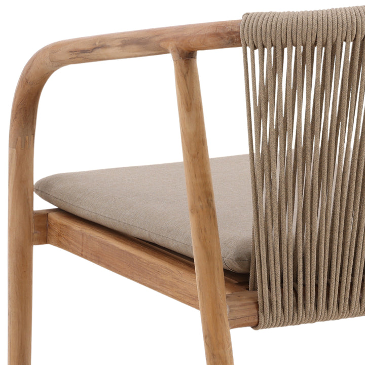 Urban Oasis Weather-Resistant Rattan Seating - Warm Beige