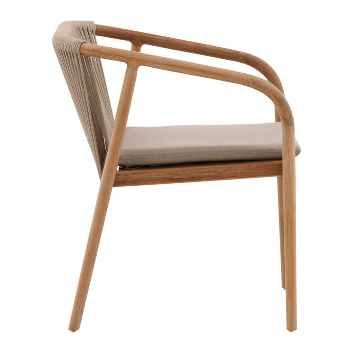 Urban Oasis Weather-Resistant Rattan Seating - Warm Beige