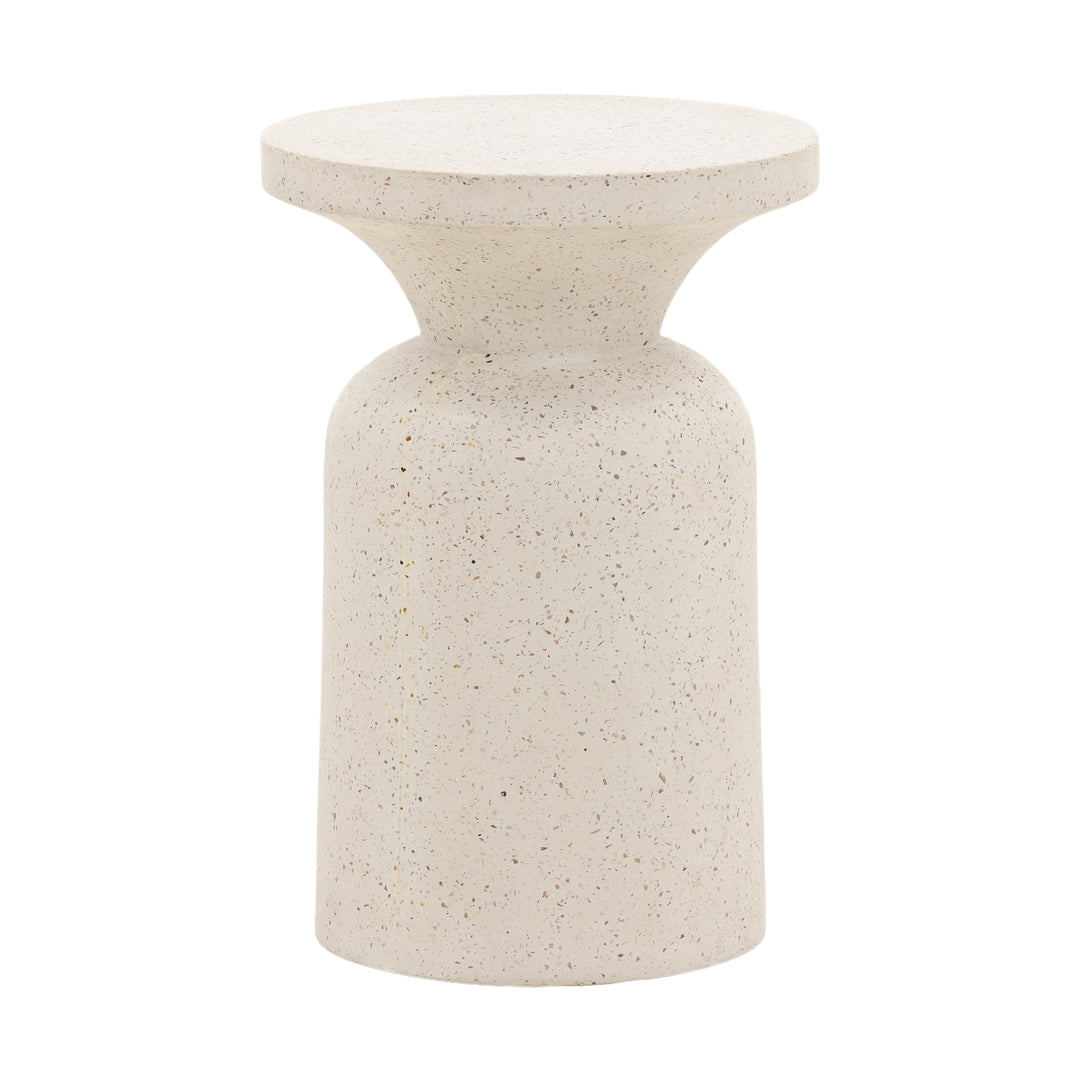 Elegant Ivory Nesting Side Table