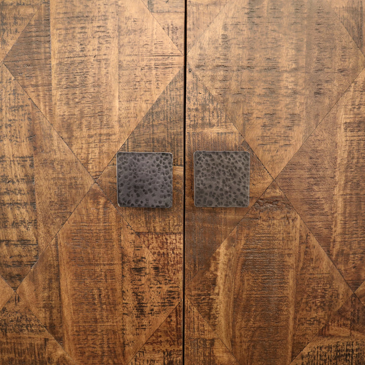 Modern Vibe Sliding Doors Storage Cabinet