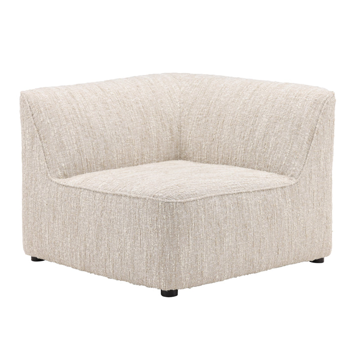 Cozy Nook Modular Corner Sofa - Warm Beige Hue