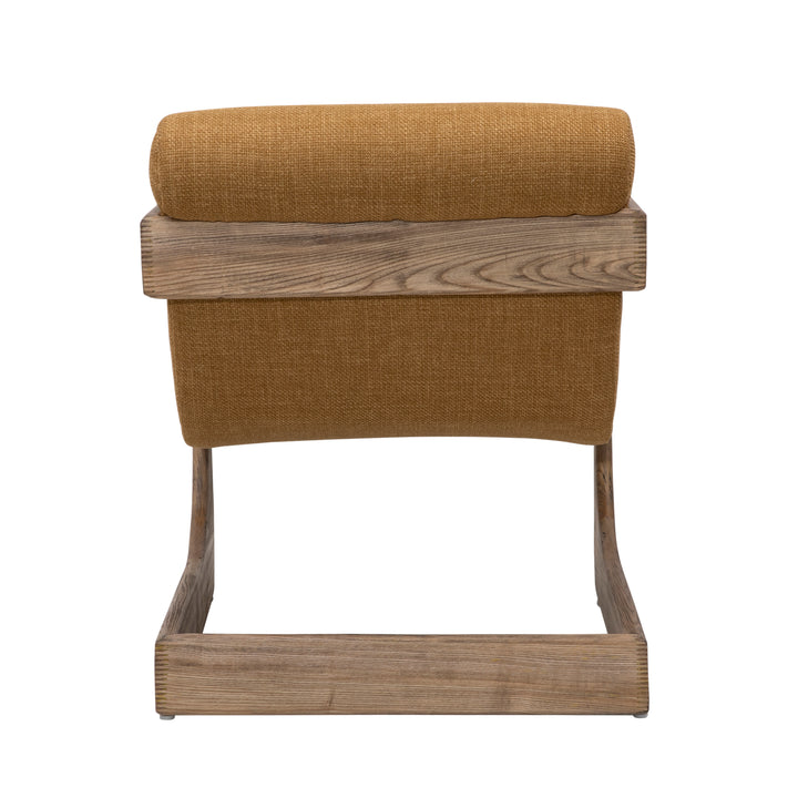 Vibrant Whimsy Sitting Stool in Warm Mustard