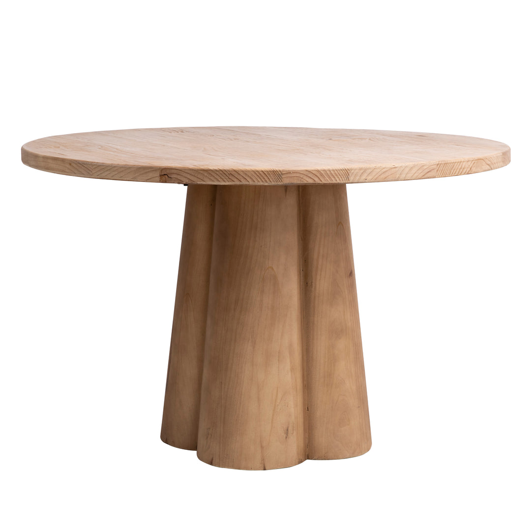 Timeless Elegance Solid Oak Dining Table
