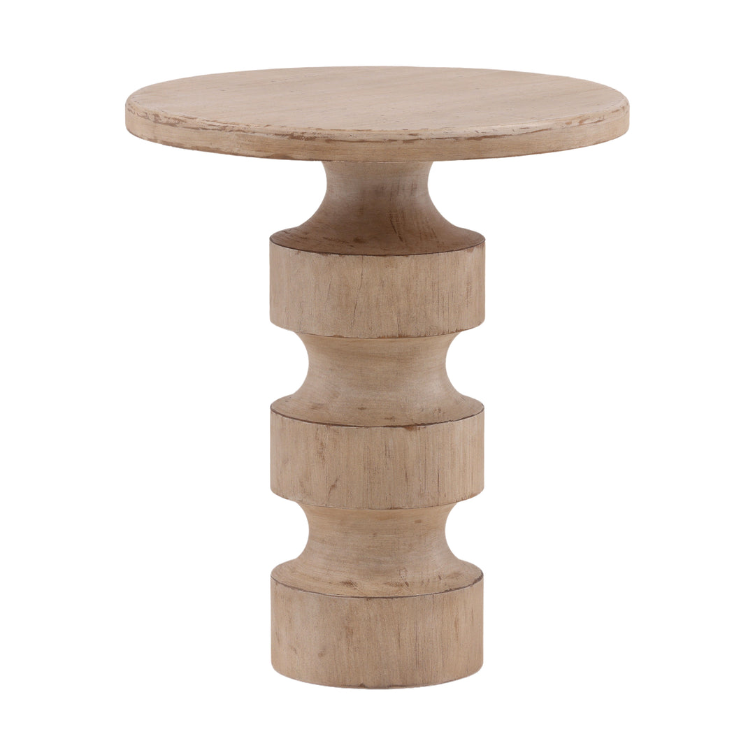 Luminarique End Table with Glow