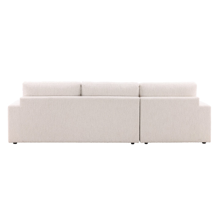 Cozy Cloud Dream Lounge Sectional in Toasted Cream