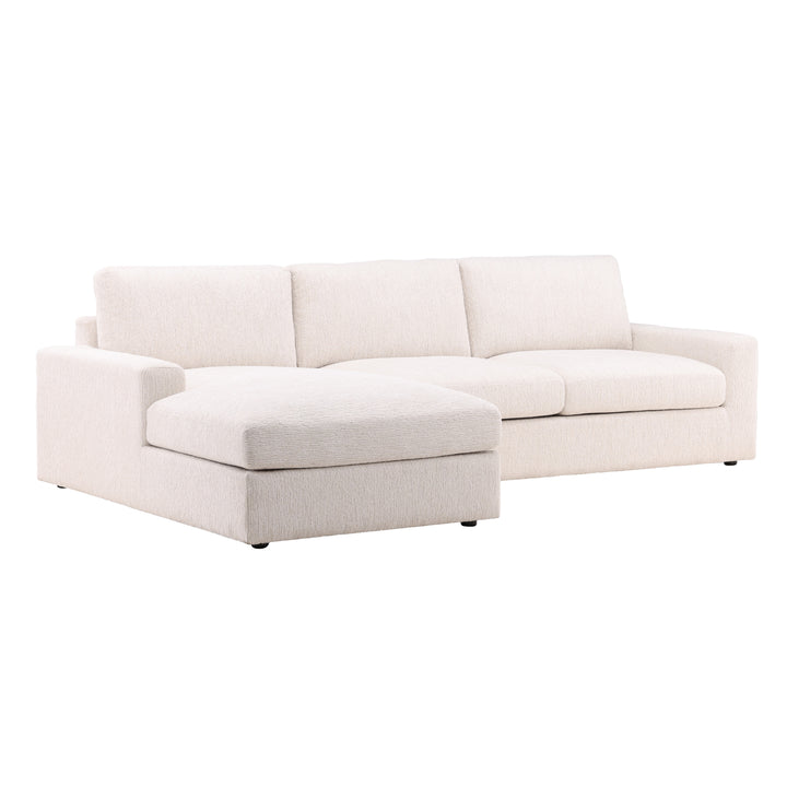Cozy Cloud Dream Lounge Sectional in Toasted Cream