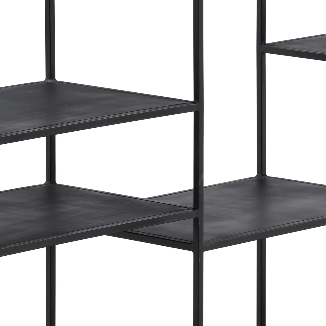 Elevate Reading Sanctuary - Charcoal Bookcase