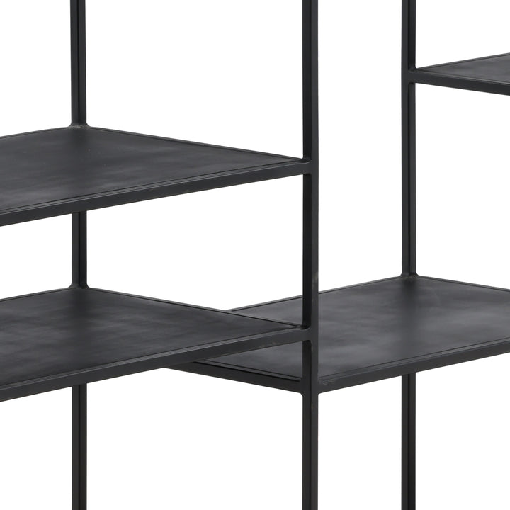 Elevate Reading Sanctuary - Charcoal Bookcase