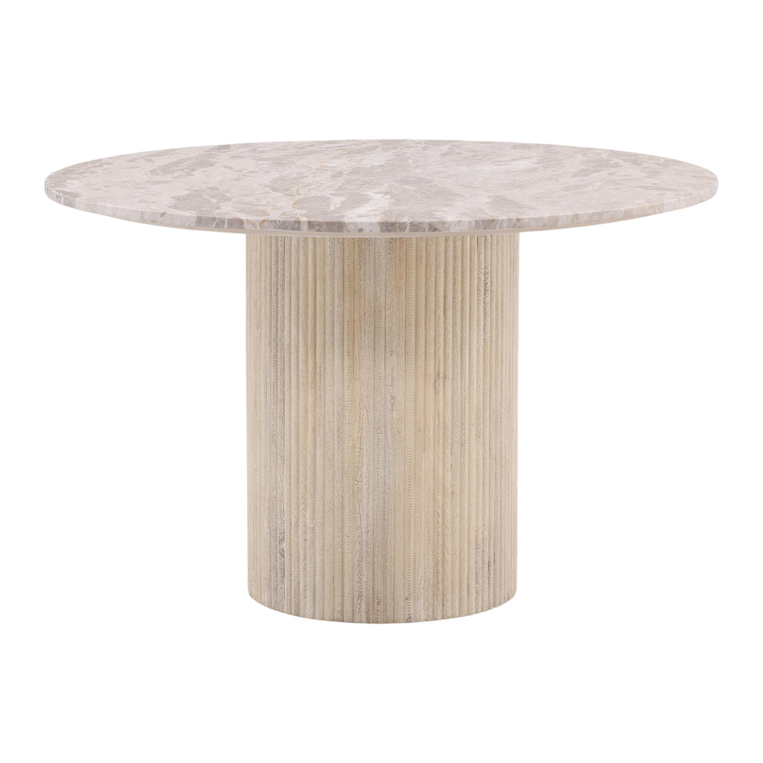 Natural Stone Glow Dining Table Lamp