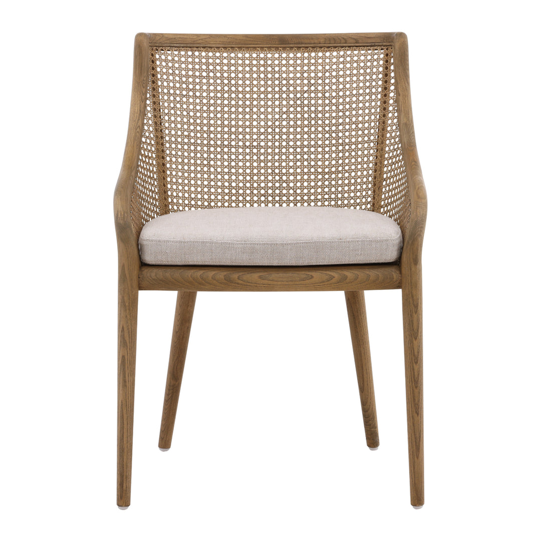 Elegant Oak Bistro Chair for Cozy Dining