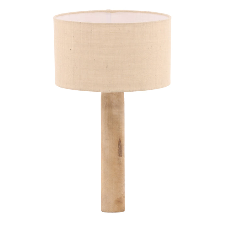 EcoCharm Rustic Table Light - Rich, Natural Brown Hue