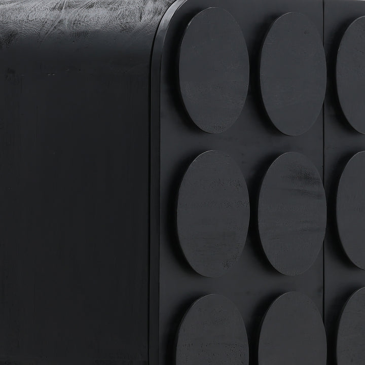 Modern Essentials Black Accent Sideboard