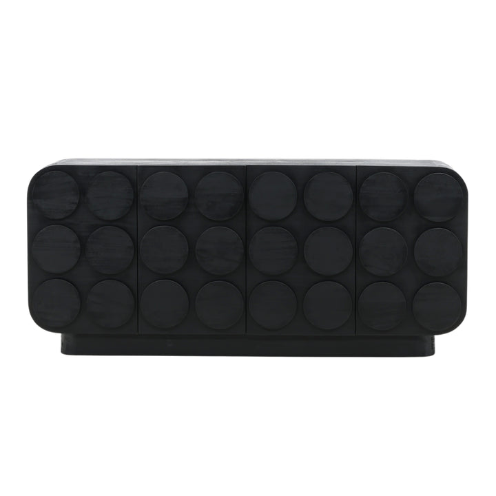 Modern Essentials Black Accent Sideboard