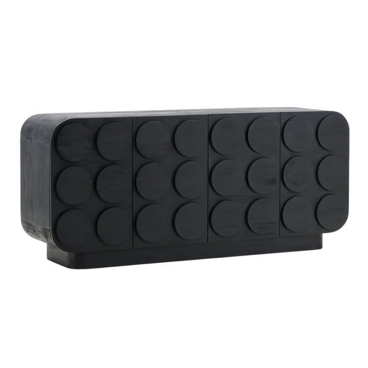 Modern Essentials Black Accent Sideboard