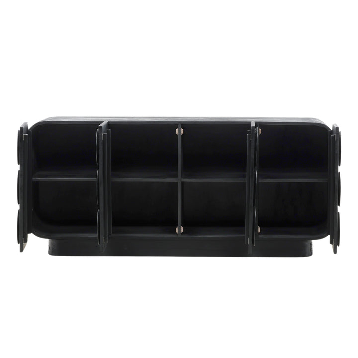 Modern Essentials Black Accent Sideboard