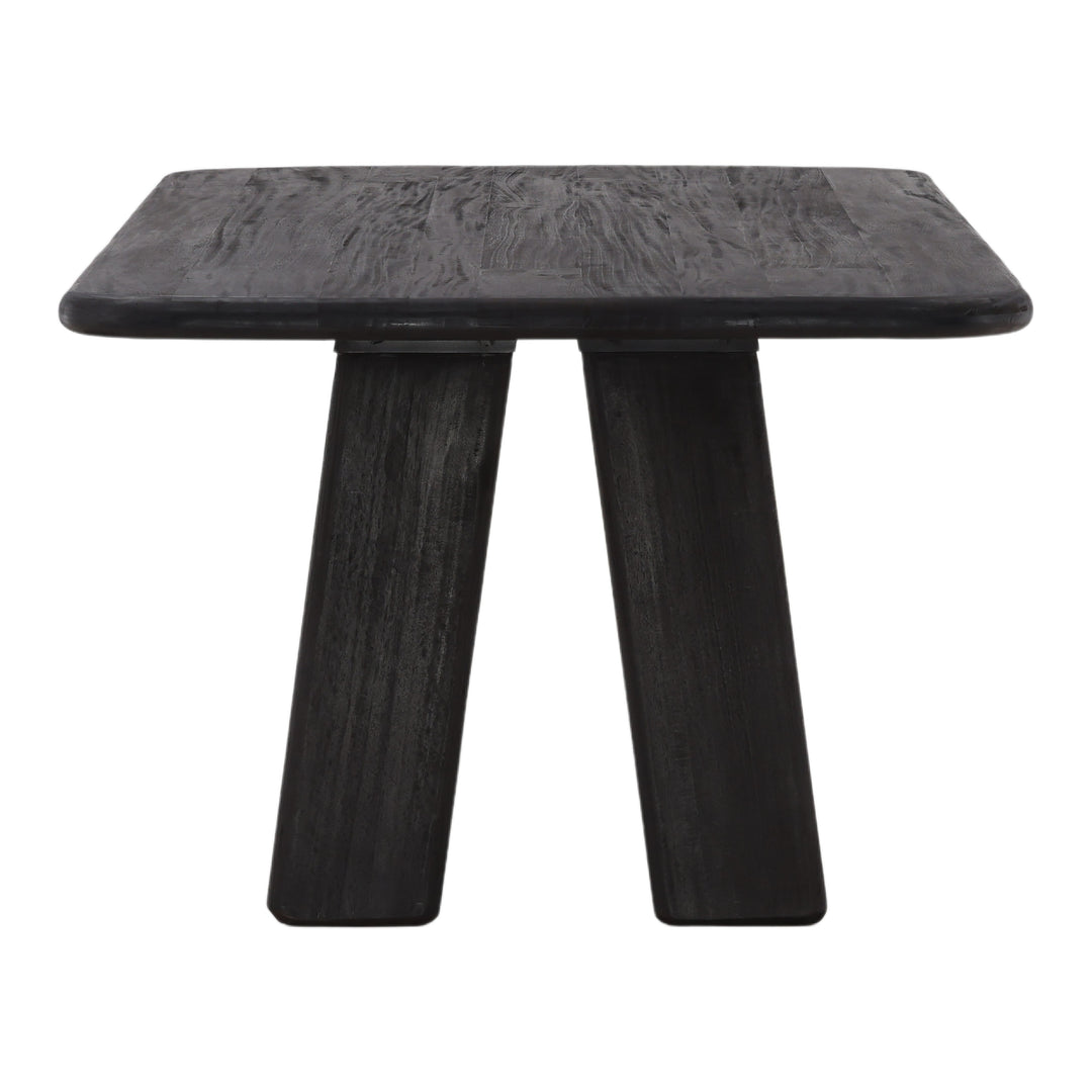 Aventura Solid Wood Dark Brown Dining Table