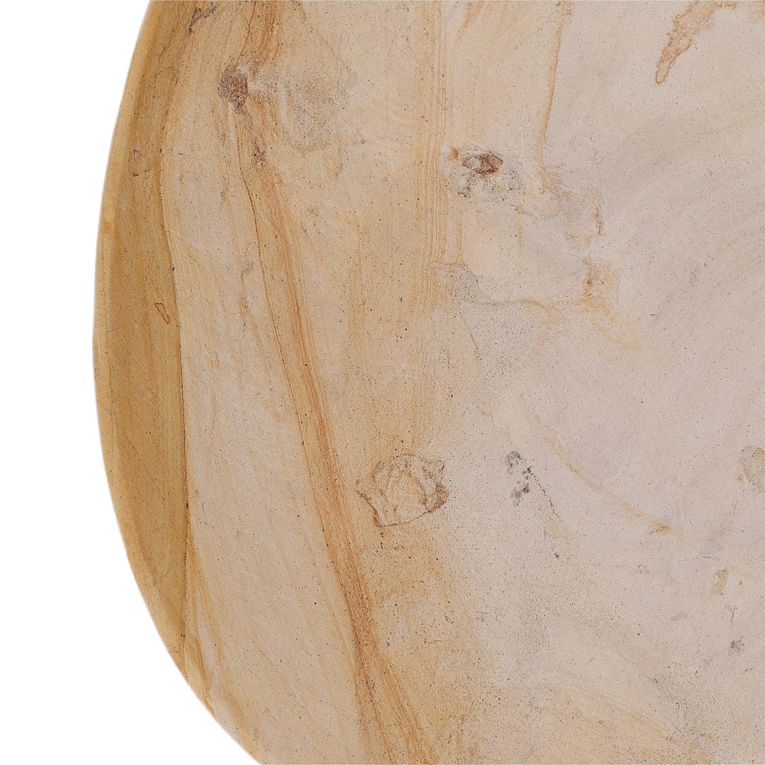 Earthy Charm Vintage Stone Plate