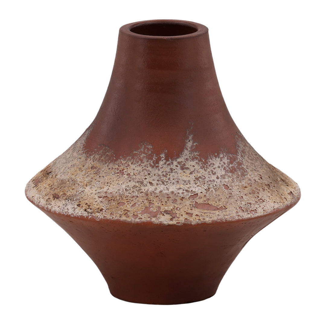 Elegant Sky-Blue Crystal Apex Vessel