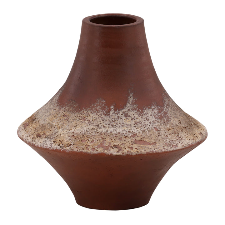 Elegant Sky-Blue Crystal Apex Vessel