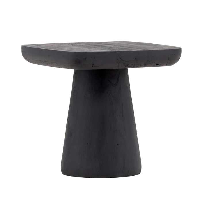 Elegant Midcentury Modern Black Side Table