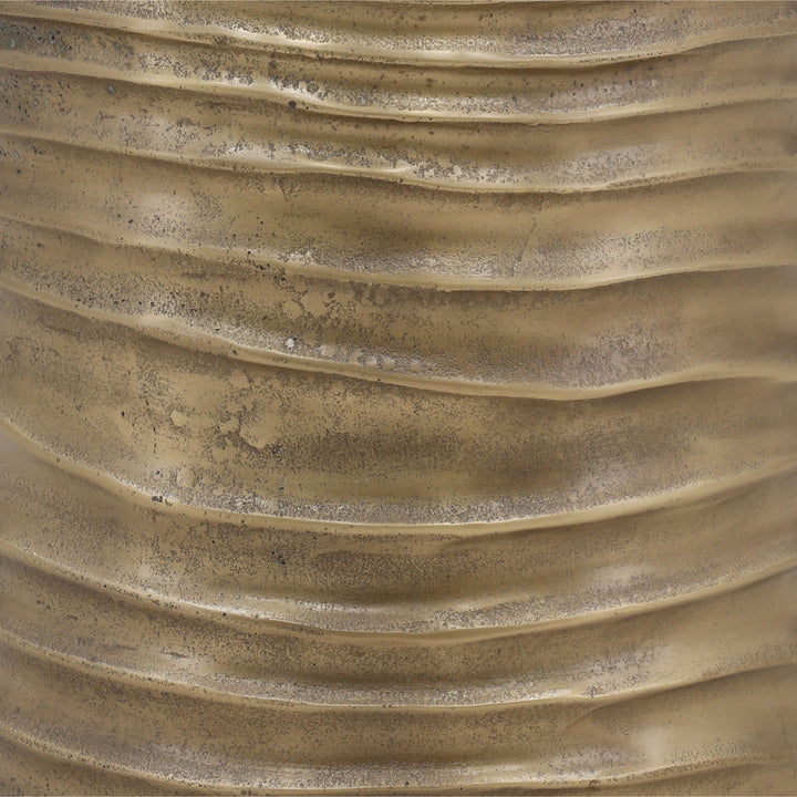 Lustrous Golden Legacy End Table