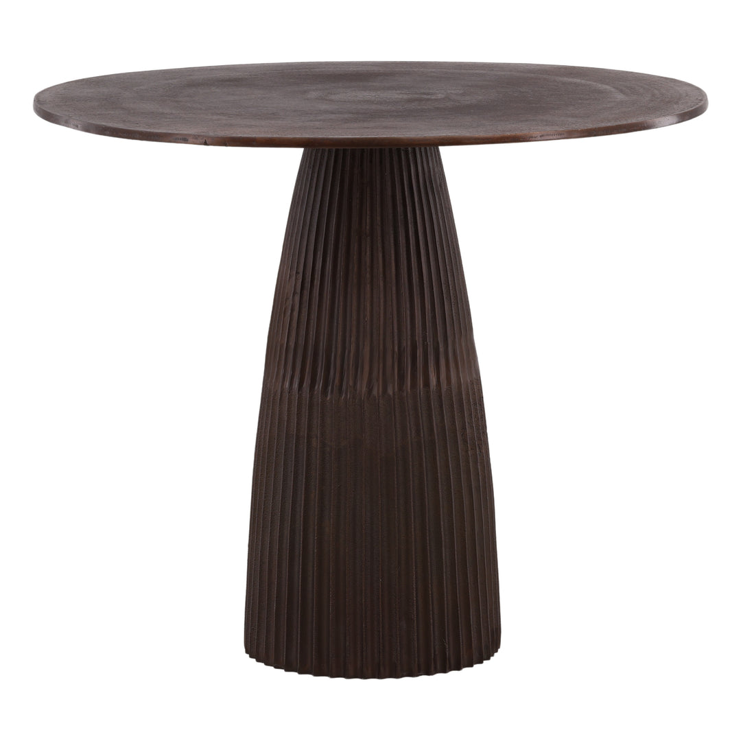 Elegant Artisan Wine-Pairing Table in Rich Bronze