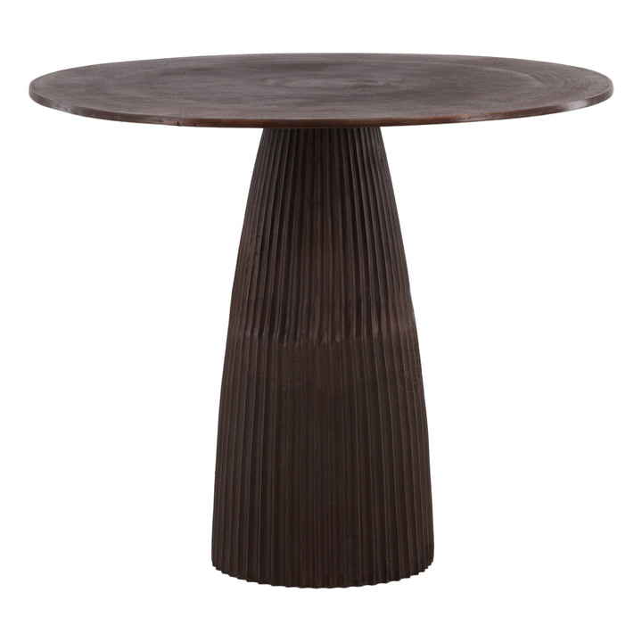 Elegant Artisan Wine-Pairing Table in Rich Bronze