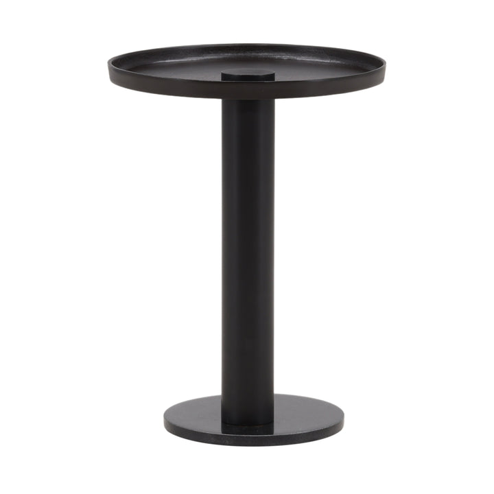 Sleek Urban Black Accent Table