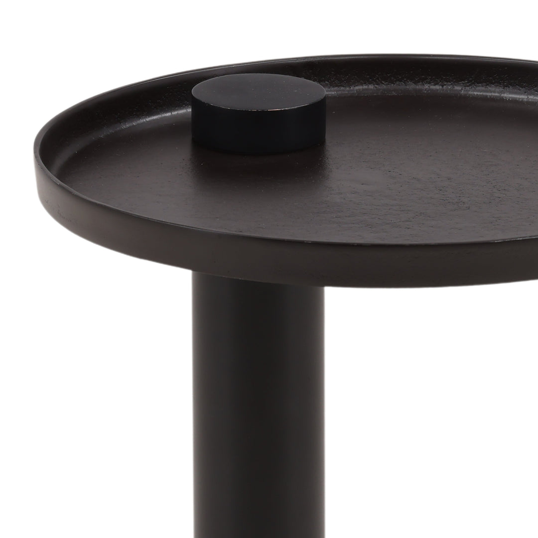 Sleek Urban Black Accent Table