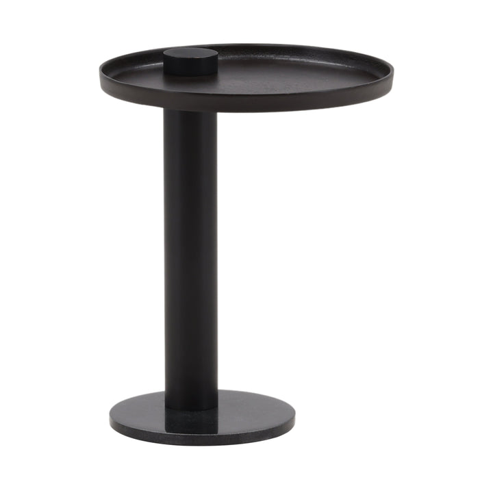 Sleek Urban Black Accent Table