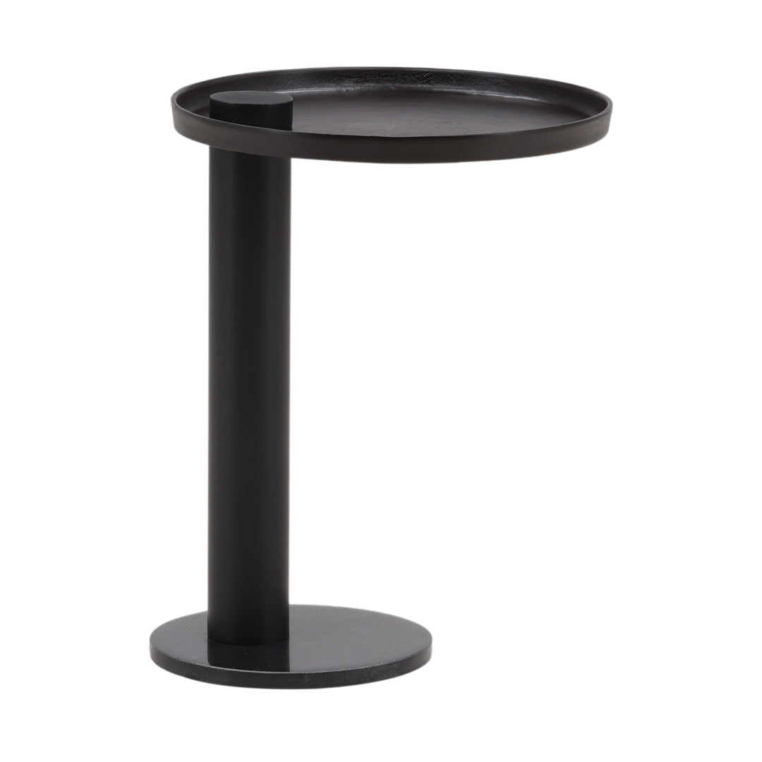 Sleek Urban Black Accent Table