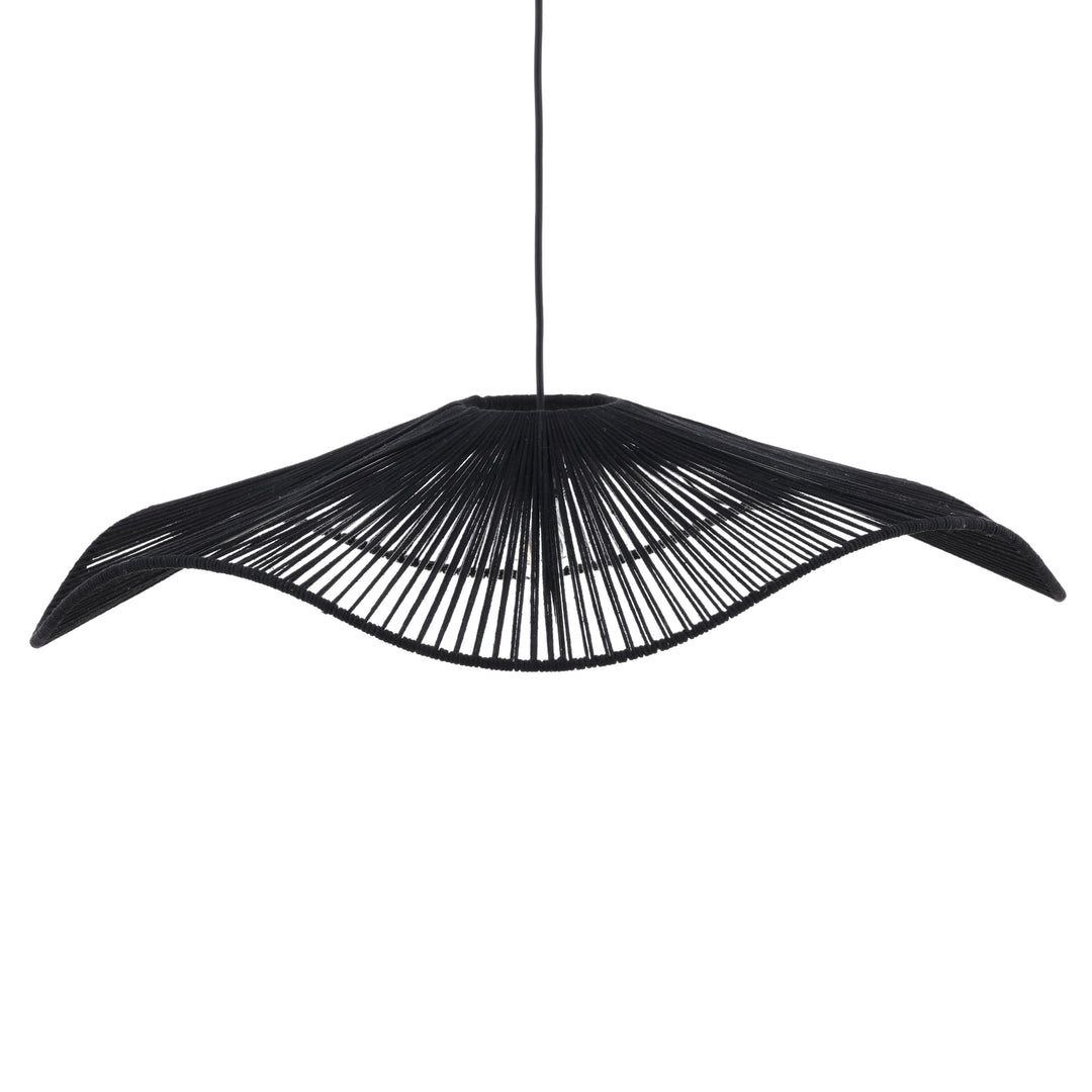 GlowSphere Suspended Light - Matt Black