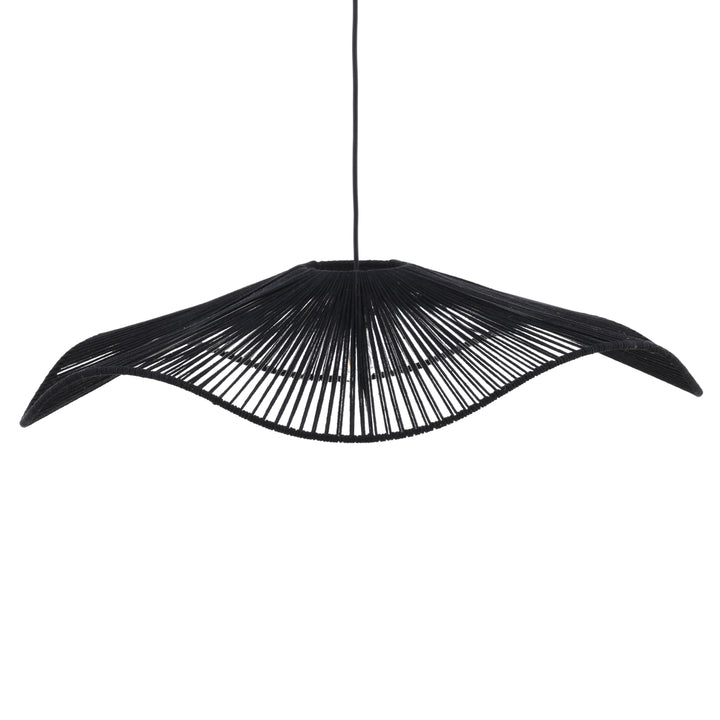 GlowSphere Suspended Light - Matt Black