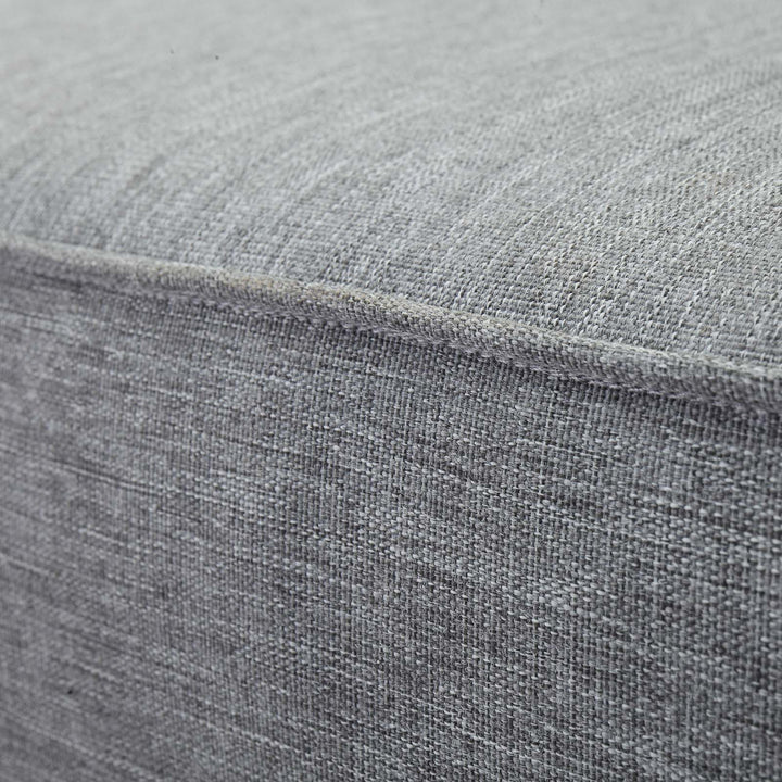 Monaco Outdoor Patio Teak Right-Facing Sofa