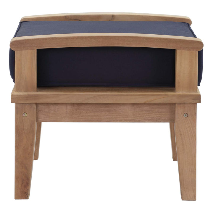 Malibu Outside Patio Teak Ottoman