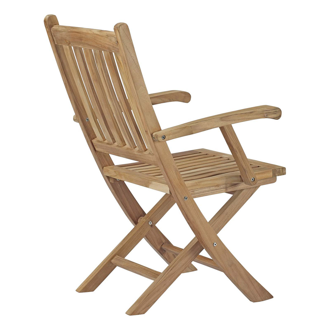 Morgan Outdoor Patio Teak Folding Chair