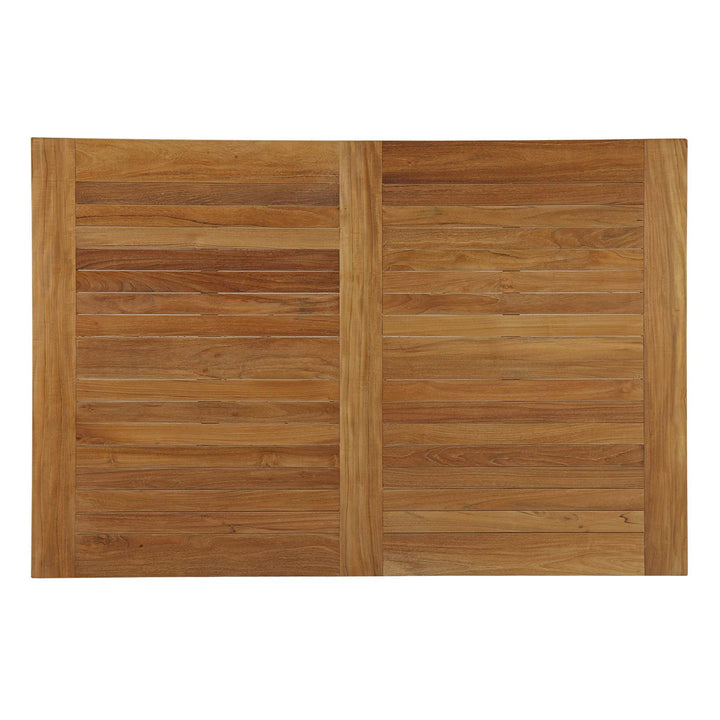 Marina Outdoor Poolside Teak Dining Table