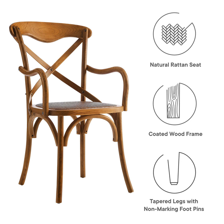 Granite Gathering Armchair Set of 4