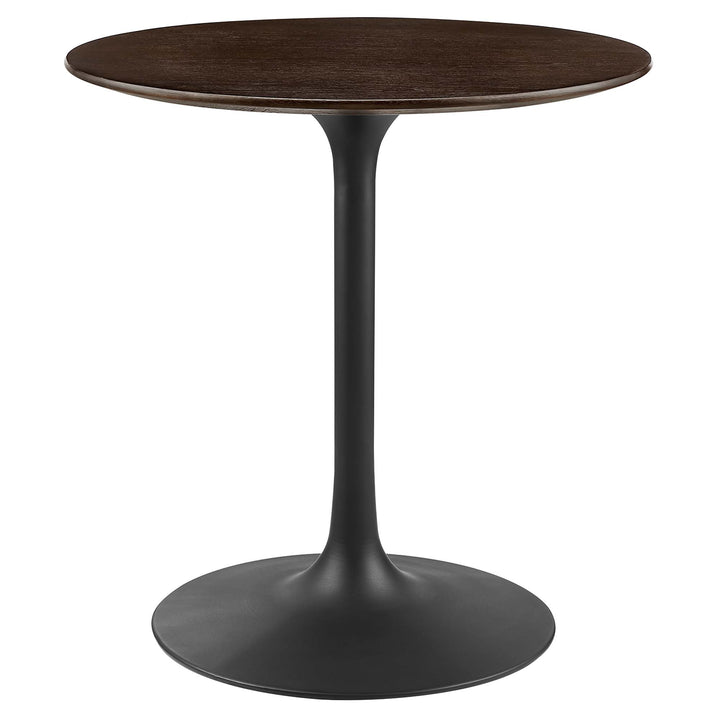 Luna 28" Round Wood Grain Dining Table