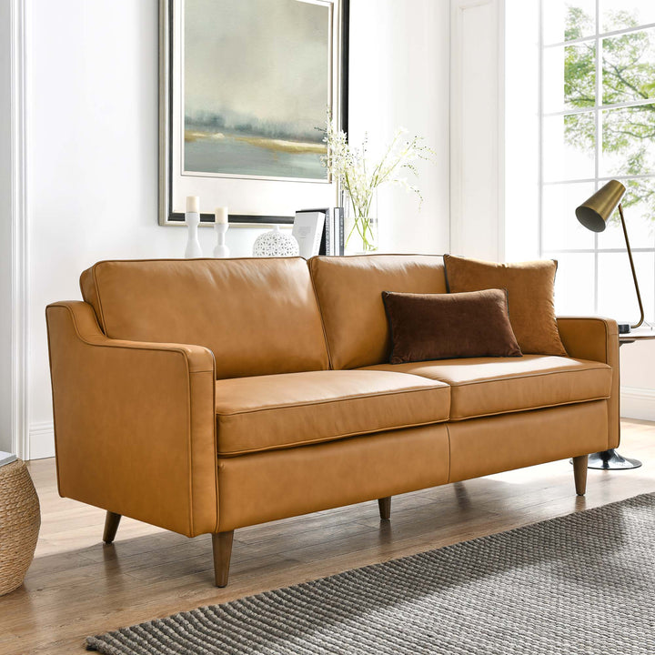 Impress Genuine Leather Sectional